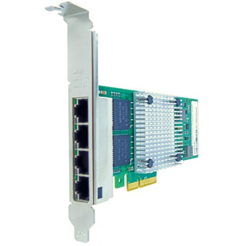 AXIOM NETWORK ADAPTERS  10/100/1000Mbs Quad Port RJ45 PCIe x4 NIC Card for IntelI350T4, I350-T41000Mbs Quad Port RJ45 PCIe x4 NIC Card I350T4-AX