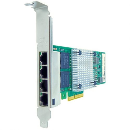 AXIOM NETWORK ADAPTERS  10/100/1000Mbs Quad Port RJ45 PCIe x4 NIC Card for IntelI350T4, I350-T41000Mbs Quad Port RJ45 PCIe x4 NIC Card I350T4-AX