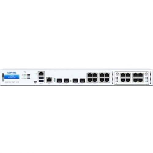 Sophos  XGS 3100 Network Security/Firewall Appliance8 Port10/100/1000Base-T, 10GBase-X10 Gigabit Ethernet8 x RJ-455 Total Expans… IG3A1CSUS