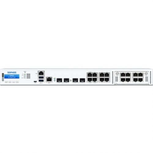 Sophos  XGS 3300 Network Security/Firewall Appliance8 Port10/100/1000Base-T, 10GBase-X10 Gigabit Ethernet8 x RJ-455 Total Expans… JG3C1CSUS