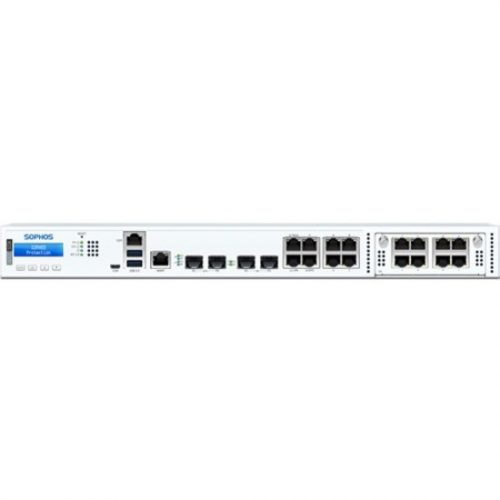 Sophos  XGS 3300 Network Security/Firewall Appliance8 Port10/100/1000Base-T, 10GBase-X10 Gigabit Ethernet8 x RJ-455 Total Expans… JG3C3CSUS