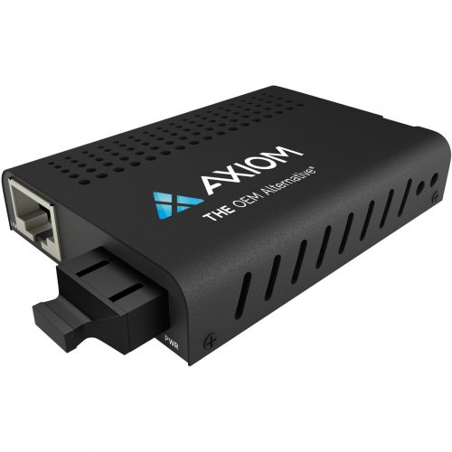 AXIOM NETWORK ADAPTERS  Transceiver/Media Converter1 x  (RJ-45)1 x SC PortsDuplexSC PortMulti-modeFast Ethernet100Base-FX, 10/100Bas… MC01-M3S2-AX