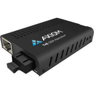AXIOM NETWORK ADAPTERS  Transceiver/Media Converter1 x  (RJ-45)1 x SC PortsDuplexSC PortSingle-modeFast Ethernet100Base-LX, 10/100B… MC01-S3S10-AX
