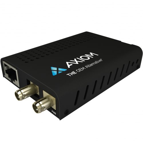 AXIOM NETWORK ADAPTERS  Transceiver/Media Converter1 x  (RJ-45)1 x ST PortsDuplexST PortSingle-modeFast Ethernet100Base-LX, 10/100B… MC01-S3T10-AX