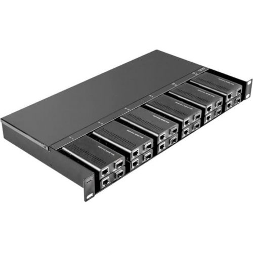 AXIOM NETWORK ADAPTERS  Mini-Media Converter Rack Mount Chassis1U, 12 Slots, Dual AC 220v1 x Number of Power Supplies Installed12 Slot1URac… MCR0-CH-1U12-AX