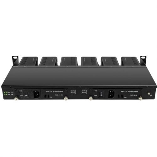 AXIOM NETWORK ADAPTERS  Mini-Media Converter Rack Mount Chassis1U, 12 Slots, Dual AC 220v1 x Number of Power Supplies Installed12 Slot1URac… MCR0-CH-1U12-AX