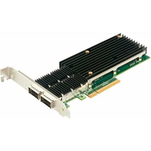 AXIOM NETWORK ADAPTERS  40Gbs Dual Port QSFP+ PCIe 3.0 x8 NIC Card for SolarflareSFN7042Q40Gbs Dual Port QSFP+ PCIe 3.0 x8 NIC Card SFN7042Q-AX