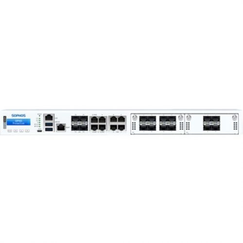 Sophos  XGS 4500 Network Security/Firewall Appliance8 Port10/100/1000Base-T, 2.5GBase-T, 10GBase-X10 Gigabit Ethernet8 x RJ-456… XG4ETCHUS