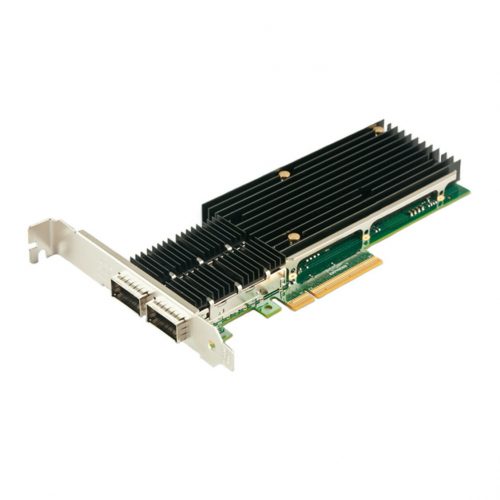 AXIOM NETWORK ADAPTERS  40Gbs Dual Port QSFP+ PCIe 3.0 x8 NIC Card for IntelXL710QDA240Gbs Dual Port QSFP+ PCIe 3.0 x8 NIC Card XL710QDA2-AX