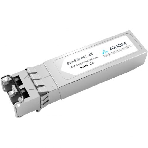 Axiom Memory Solutions  10Gbs Short Wave iSCSI SFP+ Transceiver for EMC019-078-041100% EMC Compatible 10GBASE-SW iSCSI SFP+ 019-078-041-AX