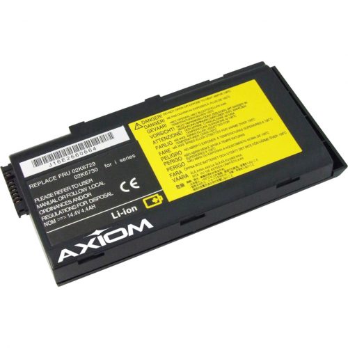 Axiom Memory Solutions  LI-ION 8-Cell Battery for Lenovo02K6728, 02K6729, 02K6730Lithium Ion (Li-Ion) 02K6728-AX
