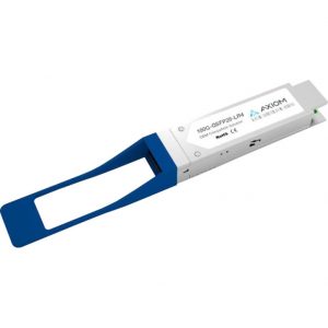 Axiom Memory Solutions  100GBASE-LR4 QSFP28 Transceiver for Brocade100G-QSFP28-LR4-10KM100% Brocade Compatible 100GBASE-LR4 QSFP28 100G-QSFP28-LR4-10KM-AX