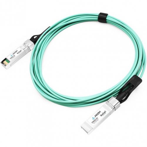 Axiom Memory Solutions  25GBASE-AOC SFP28 Active Optical Cable Extreme Compatible 10m32.81 ft Fiber Optic Network Cable for Network DeviceFirst End: SFP28… 10530-AX