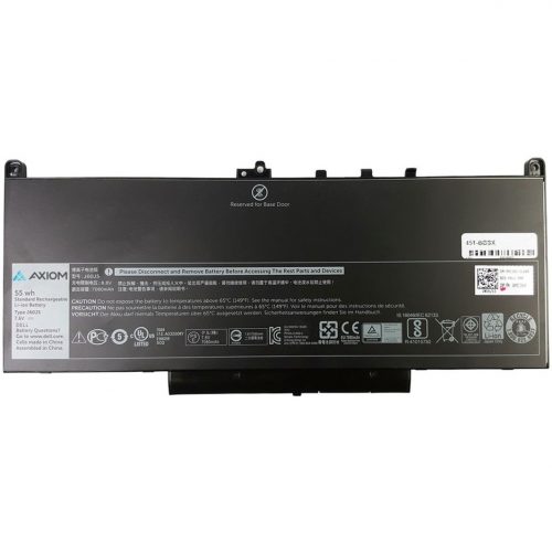 Axiom Memory Solutions  LI-ION 4-Cell NB Battery for Dell451-BBSU LI-ION 4-Cell Battery for Dell451-BBSU 451-BBSU-AX