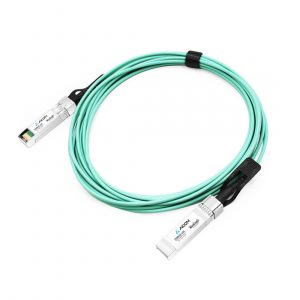 Axiom Memory Solutions  25GBASE-AOC SFP28 Active Optical Cable Dell Compatible 3m9.84 ft Fiber Optic Network Cable for Network Device, Router, Switch… AOC-SFP-25G-3M-AX