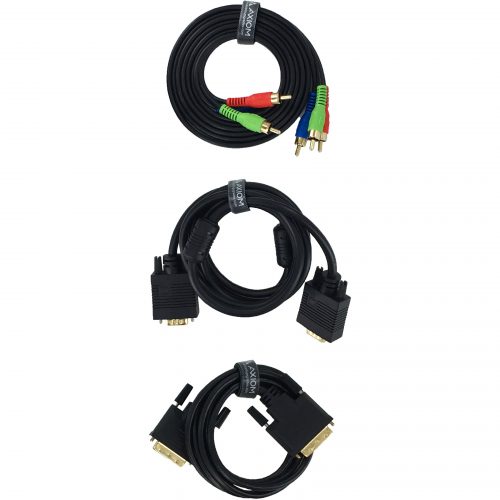 Axiom Memory Solutions  Boardroom Bundle A/V Cable and Adapter Pack AVBRBPK01-AX