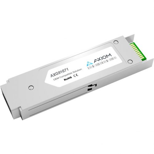 Axiom Memory Solutions 10GBASE-LR XFP Transceiver for Brocade10G-XFP-LRTAA CompliantFor Optical Network, Data Networking1 x 10GBase-LROptical Fiber1… AXG91671