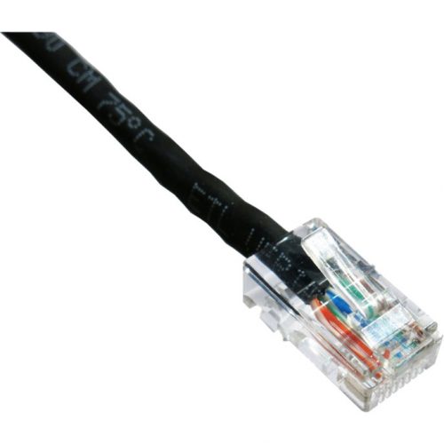 Axiom Memory Solutions 25FT CAT5E 350mhz Patch Cable Non-Booted (Black)TAA Compliant25 ft Category 5e Network Cable for Network DeviceFirst End: 1 x RJ… AXG92597