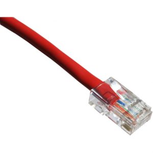 Axiom Memory Solutions  3FT CAT5E 350mhz Patch Cable Non-Booted (Red)TAA Compliant3 ft Category 5e Network Cable for Network DeviceFirst End: 1 x RJ-45… AXG94156