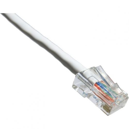 Axiom Memory Solutions 25FT CAT5E 350mhz Patch Cable Non-Booted (White)TAA Compliant25 ft Category 5e Network Cable for Network DeviceFirst End: 1 x RJ… AXG94213