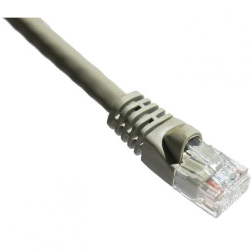 Axiom Memory Solutions  1FT CAT6A 650mhz Patch Cable Molded Boot (Gray)1 ft Category 6a Network Cable for Network DeviceFirst End: 1 x RJ-45 NetworkM… C6AMB-G1-AX