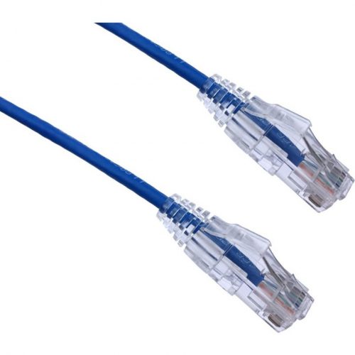Axiom Memory Solutions  1FT CAT6 BENDnFLEX Ultra-Thin Snagless Patch Cable 550mhz (Blue)1 ft Category 6 Network Cable for Network DeviceFirst End: 1 x… C6BFSB-B1-AX