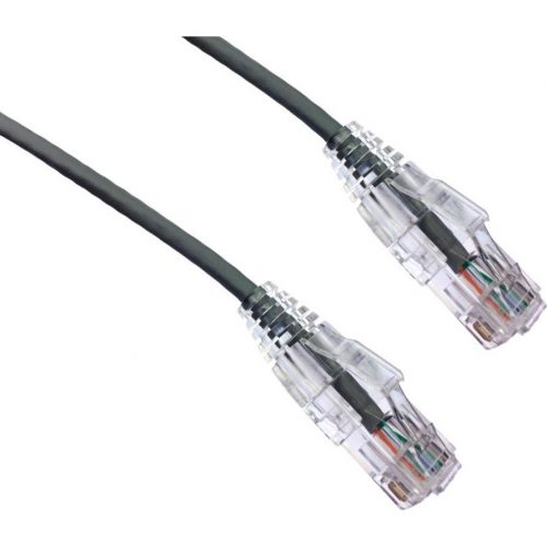 Axiom Memory Solutions  1FT CAT6 BENDnFLEX Ultra-Thin Snagless Patch Cable 550mhz (Gray)1 ft Category 6 Network Cable for Network DeviceFirst End: 1 x… C6BFSB-G1-AX