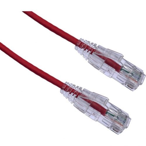 Axiom Memory Solutions  80FT CAT6 BENDnFLEX Ultra-Thin Snagless Patch Cable 550mhz (Red)80 ft Category 6 Network Cable for Network DeviceFirst End: 1… C6BFSB-R80-AX