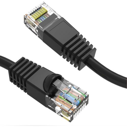 Axiom Memory Solutions  75FT CAT6 550mhz Patch Cable Molded Boot (Black)Category 6 for Network DevicePatch Cable75 ft1 x RJ-45 Male Network1 x… C6MB-K75-AX