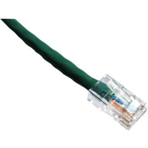 Axiom Memory Solutions  10FT CAT6 550mhz Patch Cable Non-Booted (Green)10 ft Category 6 Network Cable for Network DeviceFirst End: 1 x RJ-45 NetworkM… C6NB-N10-AX