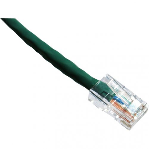 Axiom Memory Solutions  75FT CAT6 550mhz Patch Cable Non-Booted (Green)75 ft Category 6 Network Cable for Network DeviceFirst End: 1 x RJ-45 NetworkM… C6NB-N75-AX