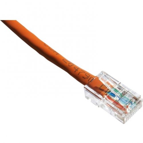 Axiom Memory Solutions  18-INCH CAT6 550mhz Patch Cable Non-Booted (Orange)1.50 ft Category 6 Network Cable for Media Converter, Router, Switch, Patch Pa… C6NB-O18IN-AX