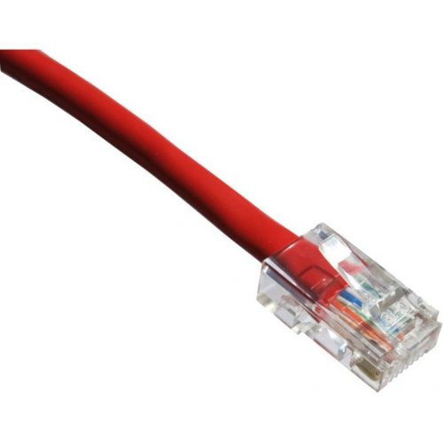 Axiom Memory Solutions  100FT CAT6 550mhz Patch Cable Non-Booted (Red)100 ft Category 6 Network Cable for Network DeviceFirst End: 1 x RJ-45 Network -… C6NB-R100-AX
