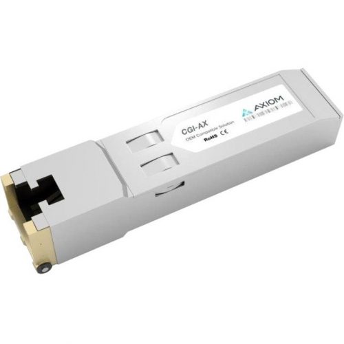 Axiom Memory Solutions  1000BASE-T SFP Transceiver for IxiaCGI100% Ixia Compatible 1000BASE-T SFP CGI-AX