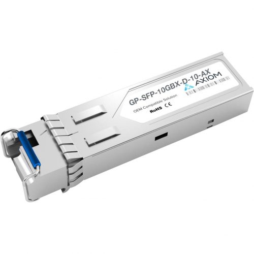 Axiom Memory Solutions  10GBASE-BX10-D SFP+ Transceiver for Force10 GP-SFP-10GBX-D-10(Downstream)100% Force 10 Compatible 10GBASE-BX10-D SFP+ GP-SFP-10GBX-D-10-AX