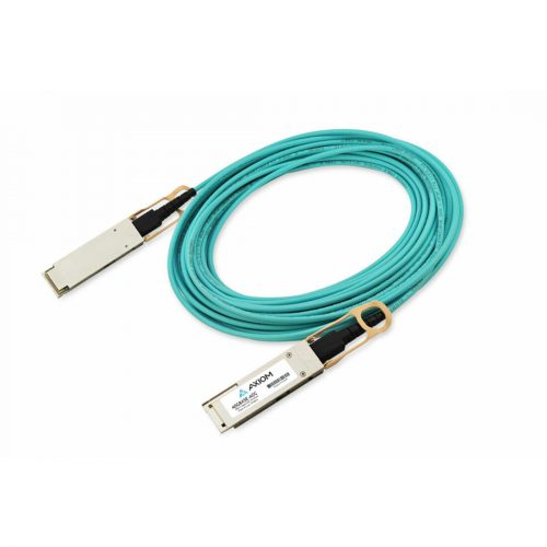Axiom Memory Solutions  Fiber Optic Network Cable49.21 ft Fiber Optic Network Cable for Network Device, Router, SwitchFirst End: 1 x QSFP+ NetworkMale… R0Z23A-AX