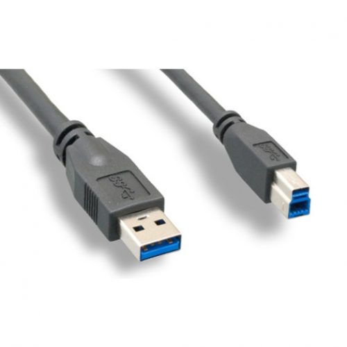 Axiom Memory Solutions  USB 3.0 Type-A to USB Type-B Cable M/M 10ft10 ft USB/USB-B Data Transfer Cable for Mouse, Keyboard, External Hard Drive, Printer,… USB3ABMM10-AX