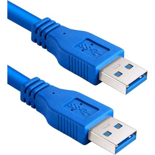 Axiom Memory Solutions  USB 3.0 Type-A to USB Type-A Cable M/M 6ft6 ft USB Data Transfer Cable for Computer, Tablet, Hard Drive, USB Hub, Mouse, Keyboard,… USB3AMM06-AX