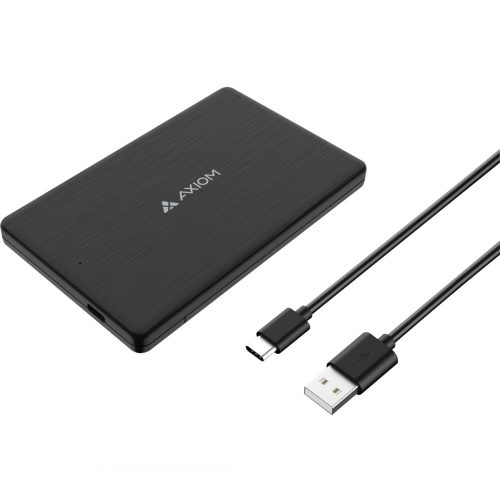 Axiom Memory Solutions  4TBUSB-C 3.1 Gen2 External Portable SSD DriveUSBC31SSD6E4TB-AXDesktop PC, Notebook, Thin Client Device SupportedUSB… USBC31SSD6E4TB-AX