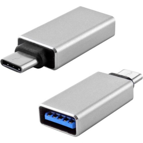 Axiom Memory Solutions  USB-C 3.0 Male to USB-A Female Adapter1 x USB 3.0 Type AFemale1 x USB 3.1 (Gen 1) Type CMaleNickel ConnectorSilve… USBC3MUSBAF-AX