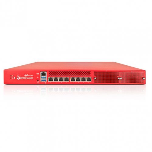 WatchGuard  Firebox M4600 Network Security/Firewall Application8 Port10/100/1000Base-TGigabit EthernetAES (192-bit), 3DES, AES (128-… WG460997