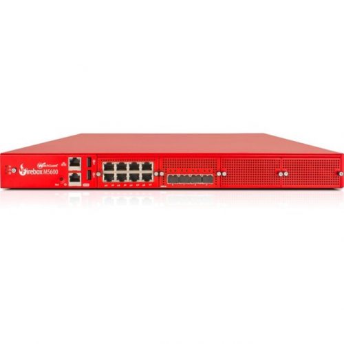 WatchGuard  Firebox M5600 Network Security/Firewall Application8 Port10GBase-X, 1000Base-T10 Gigabit EthernetRSA, AES (256-bit), DES… WG561997