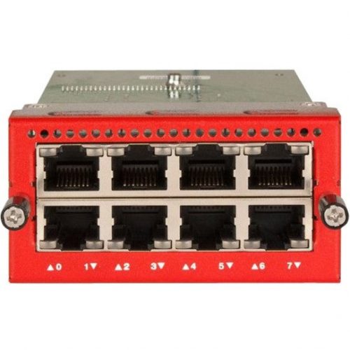 WatchGuard  Firebox M 8 Port 1Gb Copper ModuleFor Data NetworkingTwisted PairGigabit Ethernet10/100/1000Base-T8 x Expansion SlotsSFP (min… WG8592