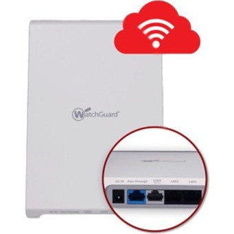 WatchGuard  AP225W IEEE 802.11ac 867 Gbit/s Wireless Access Point2.40 GHz, 5 GHzMIMO Technology3 x Network (RJ-45)Gigabit Ethernet -… WGA25493