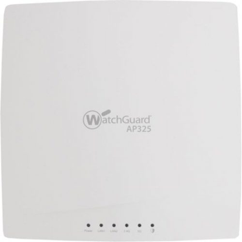 WatchGuard  AP325 and 1-yr Total Wi-Fi2.40 GHz, 5 GHzMIMO Technology2 x Network (RJ-45)PoE PortsCeiling Mountable, Wall Mountable WGA35721