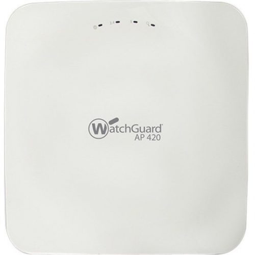 WatchGuard  AP420 IEEE 802.11ac 1.70 Gbit/s Wireless Access Point2.40 GHz, 5 GHzMIMO Technology2 x Network (RJ-45)Gigabit Ethernet WGA42723