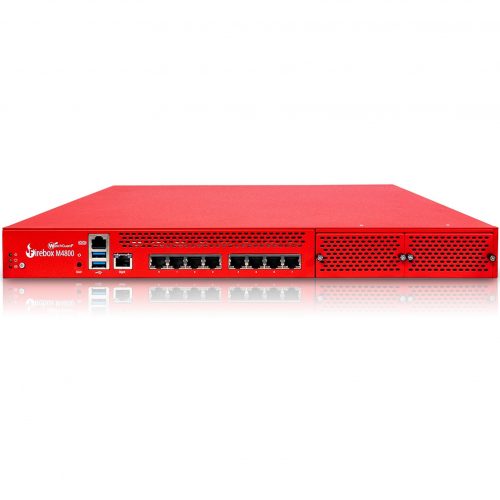 WatchGuard  Firebox M4800 High Availability Firewall8 Port10/100/1000Base-TGigabit Ethernet8 x RJ-452 Total Expansion Slots1 Y… WGM48071