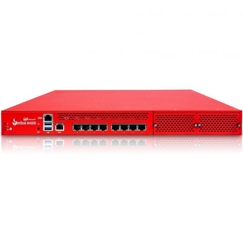 WatchGuard  Firebox M4800 Network Security/Firewall Appliance8 Port10/100/1000Base-TGigabit Ethernet8 x RJ-452 Total Expansion Sl… WGM48641