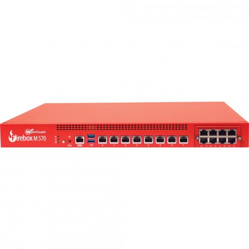 WatchGuard Trade up to  Firebox M570 with 3-yr Basic Security SuiteRack-mountable WGM57063