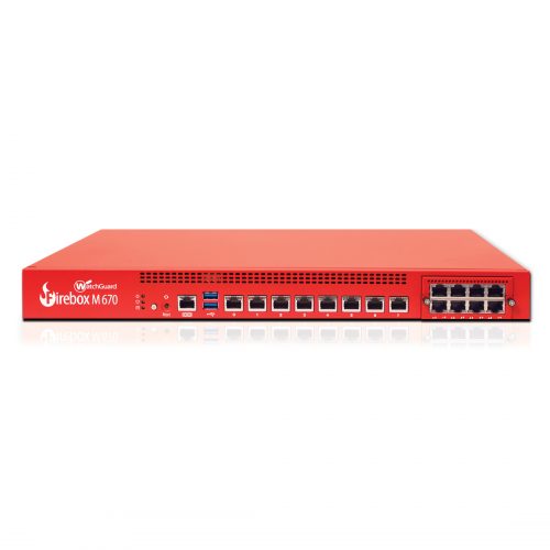 WatchGuard Trade up to  Firebox M670 with 3-yr Basic Security SuiteRack-mountable WGM67063